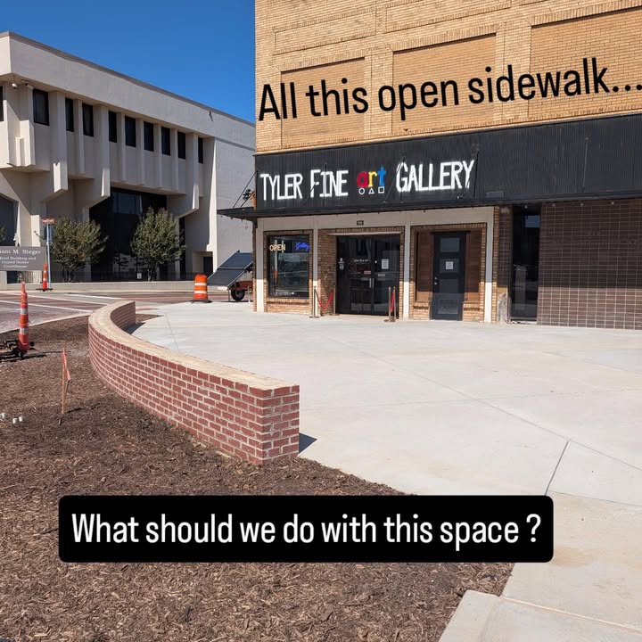 There's a lot of cool things that happen for the community right on the sidewalks…